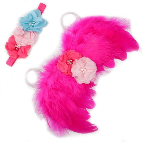 Little Bumper Children Accessories 13 / United States Feather Wing  Girls  Headband