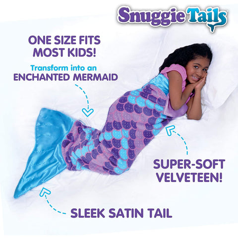 Image of Little Bumper Children Accessories 2-in-1 Mermaid Tail & Blanket