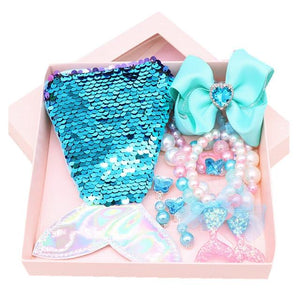 Little Bumper Children Accessories 5 No Package Box Mermaid Accessories Jewelry Set
