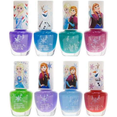 Image of Little Bumper Children Accessories 8pc Disney "Frozen" Washable Nail Polish Set