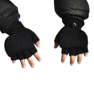 Little Bumper Children Accessories Black / United States / One Size Fingerless Outdoor Sports Gloves