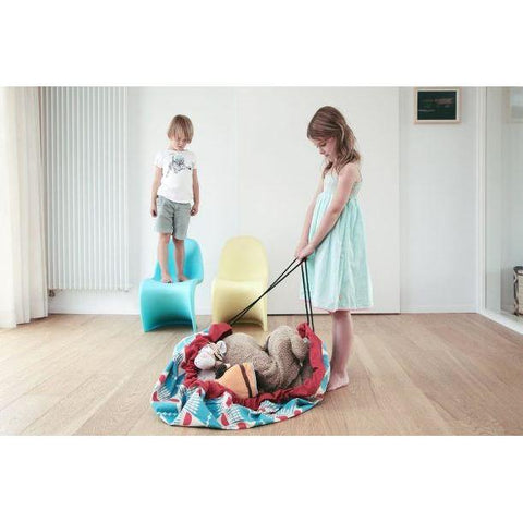 Image of Little Bumper Children Accessories Drawstring Toy Storage Bag and Play Mat