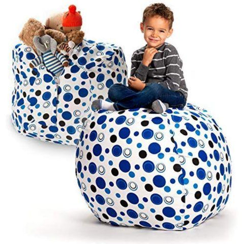 Image of Little Bumper Children Accessories Large Stuff 'n Sit Bean Bag with Toy Storage