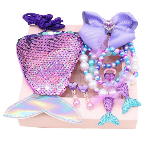 Image of Little Bumper Children Accessories Mermaid Accessories Jewelry Set