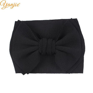 Little Bumper Children Accessories Style A-black Large Girls Double Layer Hair Bow Headband
