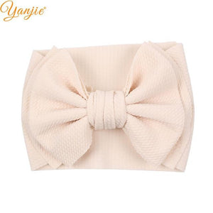 Little Bumper Children Accessories Style A-ivory Large Girls Double Layer Hair Bow Headband