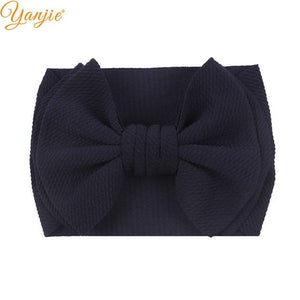 Little Bumper Children Accessories Style A-navy Large Girls Double Layer Hair Bow Headband