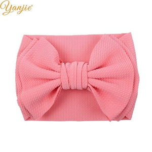 Little Bumper Children Accessories Style A-pink Large Girls Double Layer Hair Bow Headband