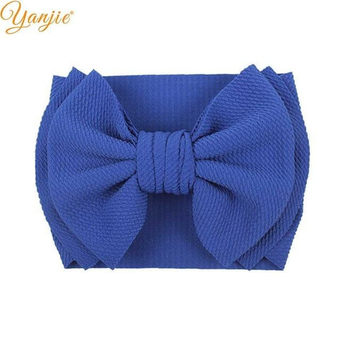 Image of Little Bumper Children Accessories Style A-royal Large Girls Double Layer Hair Bow Headband