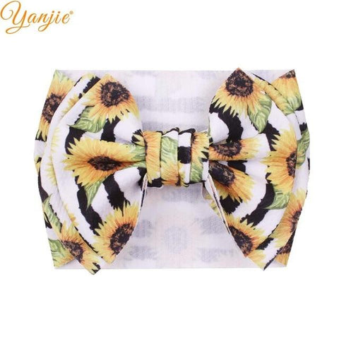 Image of Little Bumper Children Accessories Style C- 26 Large Girls Double Layer Hair Bow Headband