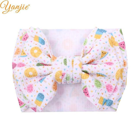 Image of Little Bumper Children Accessories Style C-79 Large Girls Double Layer Hair Bow Headband