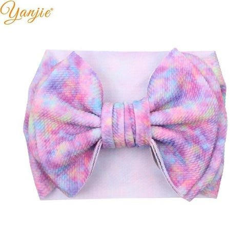 Little Bumper Children Accessories Style C- 84 Large Girls Double Layer Hair Bow Headband