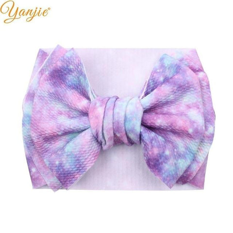 Image of Little Bumper Children Accessories Style C- 85 Large Girls Double Layer Hair Bow Headband