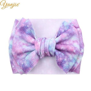 Little Bumper Children Accessories Style C- 85 Large Girls Double Layer Hair Bow Headband