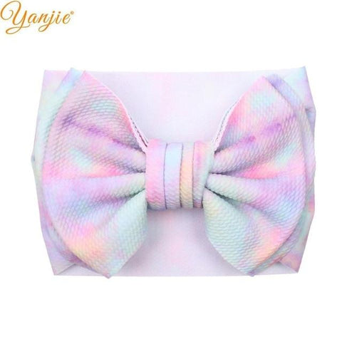 Image of Little Bumper Children Accessories Style C- 86 Large Girls Double Layer Hair Bow Headband