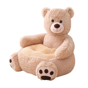 Little Bumper Children Accessories United States / Brown Bear Animal Bear Seat Children Chair