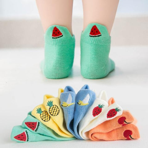 Image of Little Bumper Children Clothes 189 / XL(9-12 years old) Short Children Cotton Socks