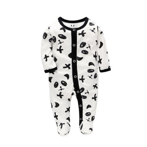 Little Bumper Children Clothes A / 12M / United States Printed Animal Fruit Rompers