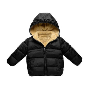Little Bumper Children Clothes Black / 24M Children's Fleece Winter Coat