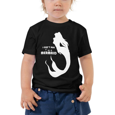 Image of Little Bumper Children Clothes Black / 3T I'm a Mermaid Toddler Short Sleeve Tee