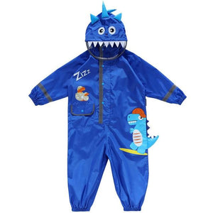 Little Bumper Children Clothes blue-2 / 5 Kids Waterproof Rain Jumpsuit