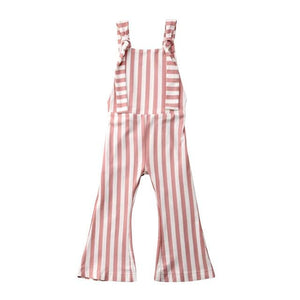 Little Bumper Children Clothes C / 12M / United States Stripe Romper Bell-Bottom Pants