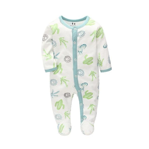 Image of Little Bumper Children Clothes E / 12M / United States Printed Animal Fruit Rompers