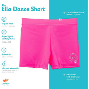 Little Bumper Children Clothes Lucky & Me The Ella Dance Short for Girls 3 Pcs Size 9/10