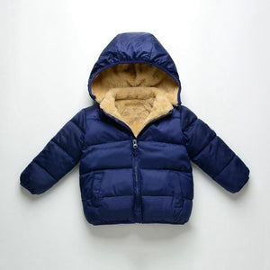 Little Bumper Children Clothes navy / 24M Children's Fleece Winter Coat