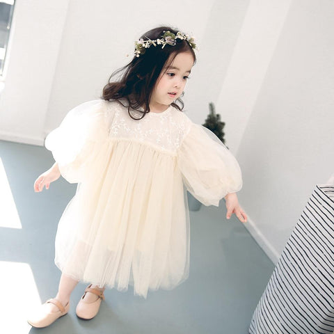 Image of Little Bumper Children Clothes Sweet Princess Gauze Dress