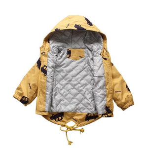 Little Bumper Children Clothes YELLOW / 18M / United States Hooded Warm Thick Baby Winter Jacket