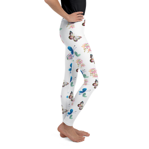 Little Bumper Children Clothes Youth Floral Butterfly Leggings