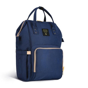 Little Bumper Diaper Bag Navy blue USB / United States Large  Nursing Travel Diaper Backpack