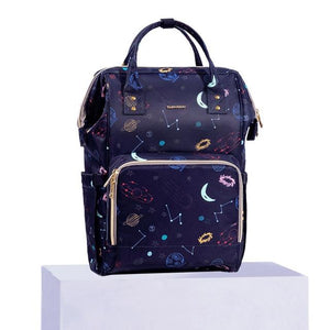 Little Bumper Diaper Bag Starry sky USB / United States Large  Nursing Travel Diaper Backpack
