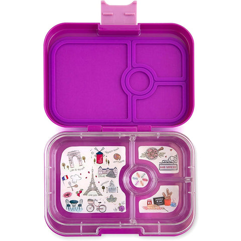 Image of Little Bumper Feeding Lunch Box Container (Purple)