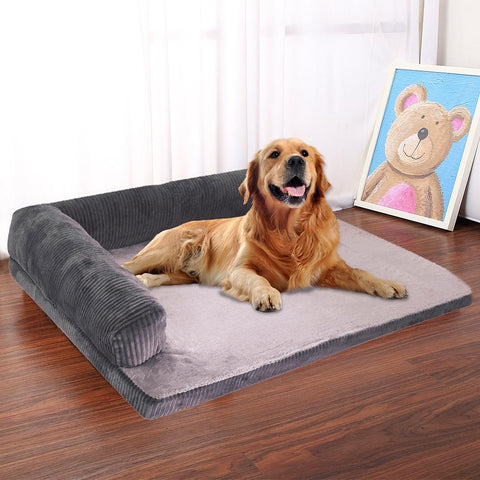 Image of Little Bumper Fur Babies Soft Pet Bed for Cats or Dogs