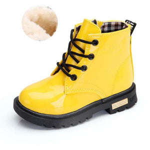 Little Bumper Girl Shoes Children Leather Boots
