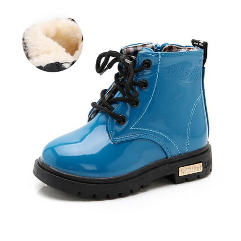 Image of Little Bumper Girl Shoes Children Leather Boots