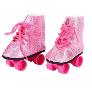 Little Bumper Girl Shoes NO.1 / United States Pink Doll Handmade Skate Shoes