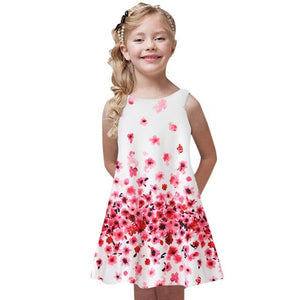 Little Bumper Girls Clothes E / 9 / United States Party Printed Girl Dress