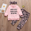 Little Bumper Girls Clothes Sorry Boys Daddy Says No Dating Baby Girls Clothing Set