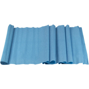 Little Bumper Home & Garden - Home Decor Crepe Paper Roll - 12 Pack Paper Party Sheets Blue Theme
