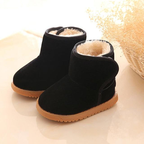 Image of Little Bumper Kids & Babies Black / 3-4 Years / United States Cotton  Slip-on Baby Boots