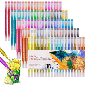 Little Bumper Kids & Babies - Boy's Accessories 100 Colors / United States Watercolors Brush Pen Art Markers