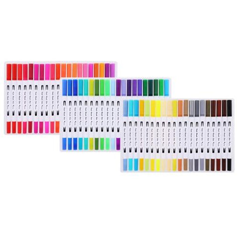 Image of Little Bumper Kids & Babies - Boy's Accessories 60 Colors White / United States Watercolors Brush Pen Art Markers