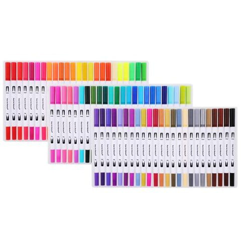 Image of Little Bumper Kids & Babies - Boy's Accessories 72 Colors White / United States Watercolors Brush Pen Art Markers