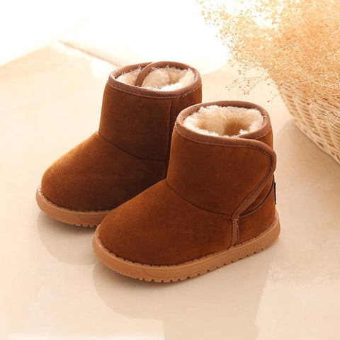 Image of Little Bumper Kids & Babies Brown / 2-3 Years / United States Cotton  Slip-on Baby Boots