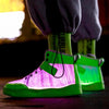 Little Bumper Kids Shoes Fiber Optic USB Rechargeable Glowing Shoes