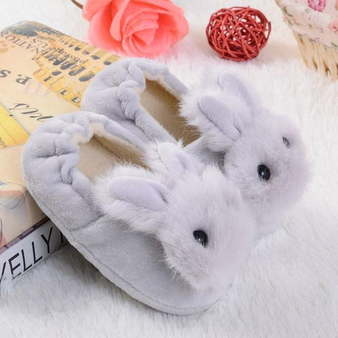 Image of Little Bumper Kids Shoes GY / 13 / United States Indoor Cartoon Rabbit Slipper for Kids