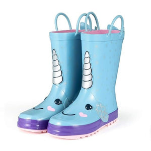 Little Bumper Kids Shoes Snow Unicorn / 1 / United States Cute Unicorn Printed Rain Boots